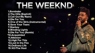 The Weeknd  Greatest Hits Full Album  Music Mix Playlist 2024 [upl. by Naiditch]