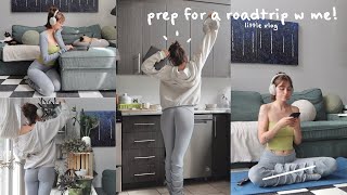 getting ready for a road trip 🤍🚍 little vlog [upl. by Sonitnatsok]