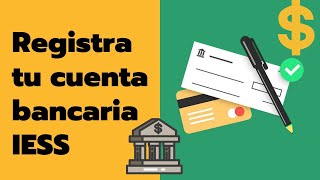 IESS 💲💵¿Cómo registrar tu CUENTA BANCARIA en la página del IESS 2022 🏦 [upl. by Mercedes]