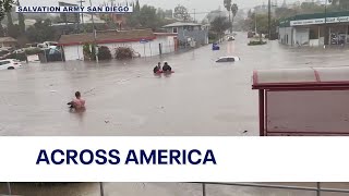 Across America San Diego flooding [upl. by Morganne]