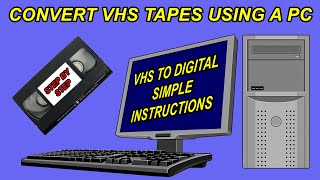 How To Convert Your VHS Tapes  Convert VHS To Digital [upl. by Ynove417]