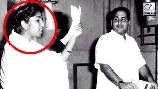 Mohammed Rafi Made Lata Mangeshkar Laugh Between Live Performance On Stage [upl. by Lekym568]