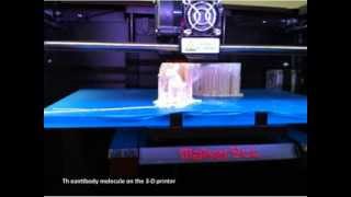 3D printing of macromolecular models [upl. by Llerroj594]