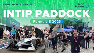 MOBIL LISTRIK BUAT BALAP YUK INTIP LANGSUNG PADDOCK FORMULA E  SETIR KANAN  JAKARTA EPRIX 2023 [upl. by Eybba]