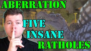 Aberration 5 Crazy Ratholes for PVP Players in Ark Survival Ascended  Find the Rat [upl. by Kora720]