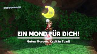 Super Mario Odyssey  Kaskadenland  Mond Nr 11  Guten Morgen Kapitän Toad [upl. by Anol]