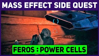 Mass Effect  Feros Power Cells Walkthrough [upl. by Irving]