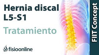 Tratamiento de la hernia discal L5 y S1 izquierda o quinta lumbar y sacro [upl. by Almeria1]