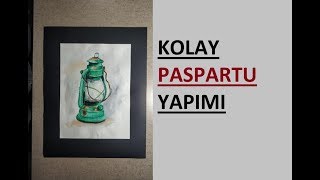 KOLAY PASPARTU YAPIMI  PASPARTU NASIL YAPILIR [upl. by Yesdnik]