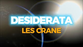 Desiderata  Les Crane [upl. by Caesar605]