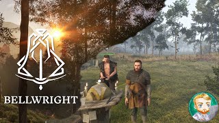 Bellwright Gameplay Deutsch 06 Forschung und Weben [upl. by Almond498]