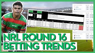 Betting Trends For ALL Matches In Round 16  Saturday Tips Stats amp Predictions  2024 NRL Season [upl. by Nemrac85]