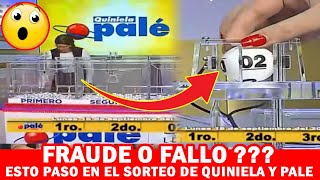 FRAUDE O FALLO  Sorteo Quiniela Y Pale 18 De Septiembre 2023 [upl. by Itnava54]