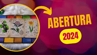 🎉 ABERTURA do ANO de 2024 🎉 Mês a Mês  ORÁCULOS 🔱 [upl. by Shedd]