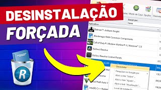 COMO REMOVER PROGRAMAS QUE NÃO QUEREM SAIR Muito Fácil [upl. by Bedell]