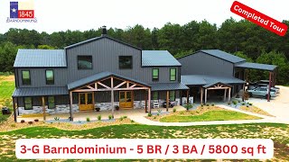 DIY Barndominium Build  ShellOnly from 1845 Barndominiums [upl. by Ahsekin]