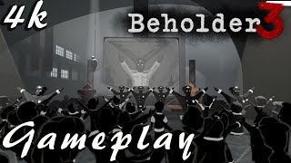 Beholder 3 Gameplay 4K No Commentary [upl. by Ytirahs]