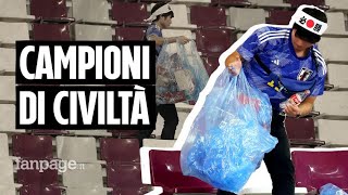 Perché i tifosi giapponesi puliscono gli stadi dopo le partite Tutto nasce dall’”ofuro” [upl. by Finlay137]