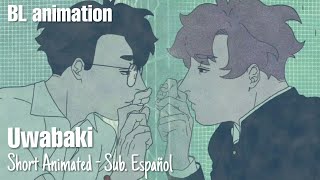 Uwabaki 上履き  Animated Short film BL  Sub Español BL animation [upl. by Aible]