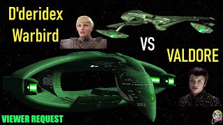 Viewer Request  Romulan Dderidex Class VS Romulan Valdore  Both Ways  Star Trek Starship Battles [upl. by Averyl87]