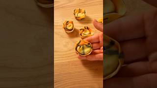 I love making Pasta  Cod amp potato cappelletti shorts pasta cooking [upl. by Anuait]