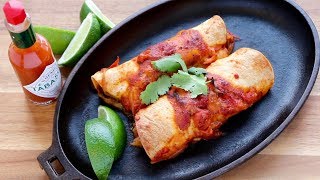 Enchiladas  The Buddhist Chef [upl. by Dail]