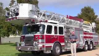 Chevrons 100 EONE Platform by Sunbelt Fire [upl. by Oicnedurp]