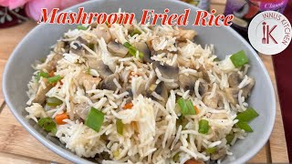 Fried Rice Malayalam Mashroom Fried Rice in Malayalam Rice Recipe Mashroom Recipe [upl. by Aicitan]