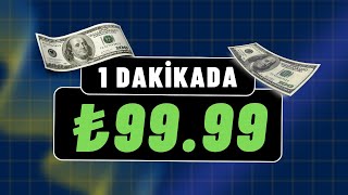 HER DAKİKADA 25 TRX  ₺10000 PARA KAZAN 🤑 İnternetten Para Kazanma [upl. by Kidder]