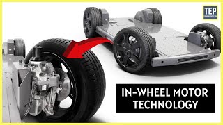 How does InWheel Motor Technology Work  Four Motor Drive amp Torque Vectoring [upl. by Dyrraj]