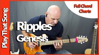 Genesis  Ripples  Guitar Lesson Tutorial [upl. by Elkin]