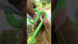 THE BEST Tarp Corner Knot for Camping Ever [upl. by Alomeda613]