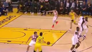 Klay Thompson needed four dribbles to score 43 point [upl. by Nayar]