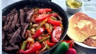 Flat Iron Steak Fajitas [upl. by Celinka591]