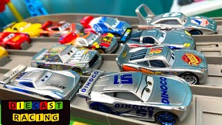 SILVER RACERS COLLECTION DISNEY CARS DIE CAST TOURNAMENT [upl. by Noyr997]