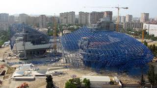 Heydar Aliyev Center Construction TimeLapse [upl. by Htebaras]