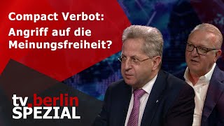 tvberlin Spezial  Compact Verbot Angriff auf die Meinungsfreiheit [upl. by Arak]