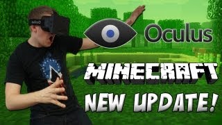 Minecraft Oculus Rift  Fixed Inventory  Gameplay [upl. by Drusie]