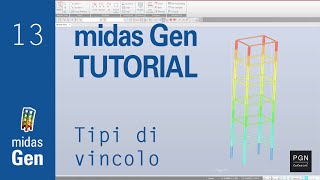 Midas Tutorial 13 ITA  Tipi di vincolo [upl. by Demmy]