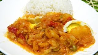 Bacalao ala Vizcaina or Basque style Cod Fish Stew [upl. by Draillih868]