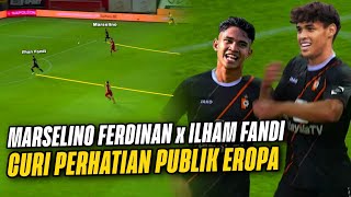 Duo Asia Guncang Belgia Aksi Kerja Sama Marselino Ferdinan amp Ilhan Fandi Saat KMSK Deinze vs Lommel [upl. by Hannahc286]