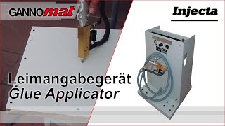 GANNOMAT Injecta  Leimauftraggerät Leimangabegerät  Glue Applicator [upl. by Rudy]