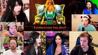 reactions to Ravs quotDeathquot in Molten Core Raid  w Mizkif Emiru Soda Masayoshi Esfand Mary [upl. by Llerrad]