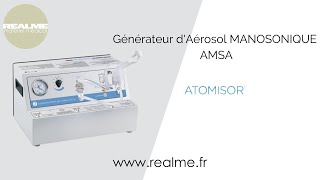 Utilisation du générateur dAérosol Atomisor MANOSONIQUE AMSA⚕️  realmefr [upl. by Oker714]