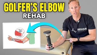 4 Home Exercises for Golfers Elbow [upl. by Rusel]