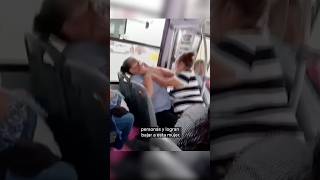 Gritos en transporte público entre chofer y una pasajera  N shorts [upl. by Oam]