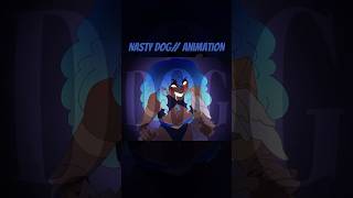 NASTY DOG fyp animation trending animationmeme oc alightmotion [upl. by Leonanie]