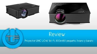 Mini Proyector UNIC UC46 Wi fi LED Miracast Airplay [upl. by Hoang]