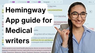 Hemingway App for Medical Writers [upl. by Atnoed]