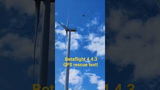 Betaflight GPS rescue with Foxeer M10Q 180 [upl. by Lynnworth503]